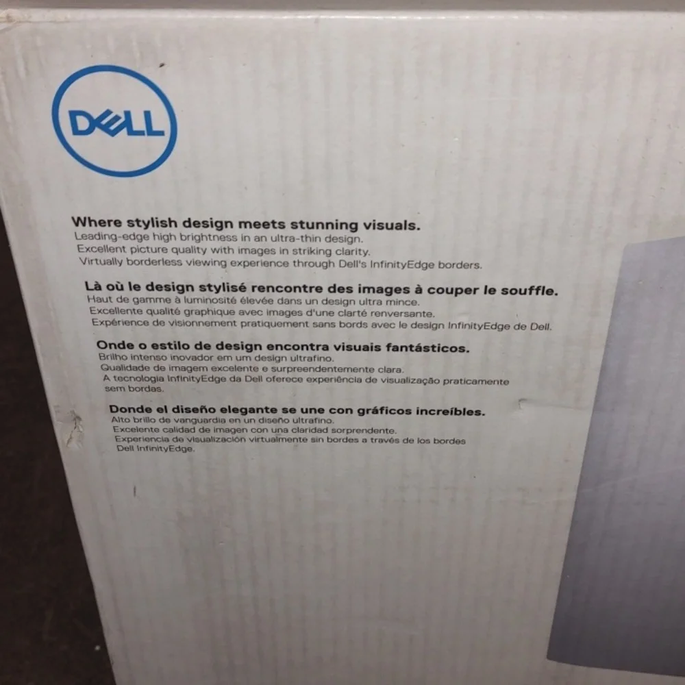 Dell S2419HM Ultrathin 24-inch 1920 x 1080 at 60 Hz HDMI / Analog 2 Audio Line-O